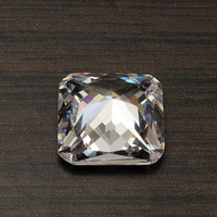 15mm Transparent Carré Lâche Gemme Gem Design Anneau Collier DIY