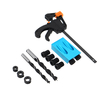15PCS 15 ° Pocket Hig Jig Oblique Hole Locator 6/8 / 10mm Drill Woodworking Joinery Tool