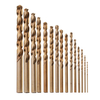 15pcs 1.5-10mm HSS M35 Cobalt Foret Hélicodal