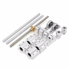 15pcs 200mm Optique Axe Guidage Roulements Corps En Aluminium Rail Arbre Support Vis Set CNC Pièces