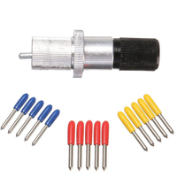 15pcs 30/45/60 porte-lame et de la lame de coupe de vinyle degrés pour roland traceur de découpe