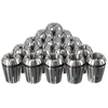 15pcs ER25 2-16mm Ressort Collet Mandrin Set pour outil de tour de fraisage CNC