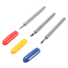 15Pcs Lames de Couteau à30/45/60 Degré Coupe GCC Lame de Coupe Traceur de Vinyle pour Coupe Roland