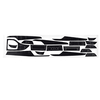 15pcs RHD autocollant en fibre de carbone autocollant intérieur en vinyle pour BMW X1 2012-2015 3D / 5D
