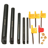 15pcs 7/10/12/16 / 20mm SCLCR09 Porte-outil de tournage avec CCMT060204 inserts et clé