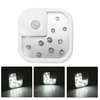 15W 10 LED Lumière PIR Armoire Capteur de Mouvement Placard Chevet Armoire Lampe Éclairage De Nuit