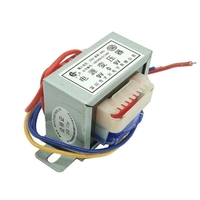 15W EI57 entrée de transformateur de puissance AC 220V à AC 6V 9V 12V 15V 18V 24V sortie simple/Double tension de noyau
