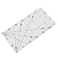 15x30 cm acrylique patchwork règle tailleur artisanat quilting outils coupe transparent