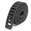 15x40mm Unopenable Cable Drag Chain Wire Longueur 1000mm Carrier Plastic Towline
