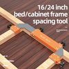 16-24in Aluminum Precision Cabinet Frame Spacer Positioning Tool For DIY Woodworking Frame Walls Floors Roofs Ladders