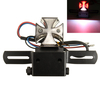 16 LED frein de queue arrière moto criss-cross plaque d