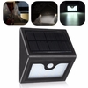 16 LED Énergie solaire PIR Lampe de jardin étanche extérieure avec capteur de mouvement