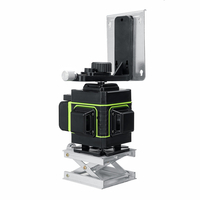 16 lignes bleues Appareils de mesure du niveau laserLigne niveau laser transversal horizontal et vertical rotatif à 360