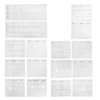 16 pcs IC Puce BGA Reballing Pochoir Solder Modèle pour iPhone X 8 7 6S 6 Plus SE 5S 5C 5 4S ​​4