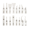 16 Pcs IC Puce Réparation Mince CutterBlade Outil CPU Remover NAND Flash Mainboard Repair Tool pour Processeurs iPhone