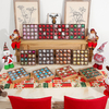 16 pièces / boîte arbre de noël décor boule boule de noël fête suspendue boule ornement décorations pour la maison décor