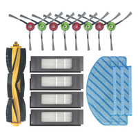 16 pièces de rechange pour Ecovacs T8 Pièces daspirateur Accessoires Brosse principale * 1 Brosses latérales * 8 Fi