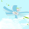 16 pouces portable 6 lames mini ventilateur de plafond refroidisseur suspendu à faible bruit