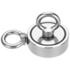 160-1500kg aimant de pêche de récupération 48-136 mm de diamètre récupération aimant de récupération pour détecter le t