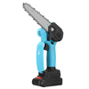 1600W 6 pouces 24V Scie à chaîne électrique Rechargeable Mini tronçonneuse portable outil de coupe pour le travail du bo