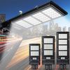 160/240/320LED lumière solaire extérieure lampe de rue capteur de mouvement extérieur