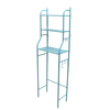 160x50x25CM toilette salle de bain étagère tuyau en acier matériel étagère de rangement sans perforation avec porte-serv