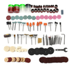 161/105 pièces ensemble daccessoires de polissage de meulage doutils électriques pour le meulage de gravure de