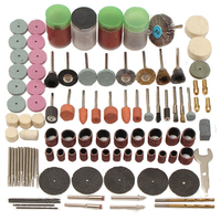 161pcs mini foret multi outil rotatif accessoires set polissage kits de trousse à outils abrasifs pour Dremel