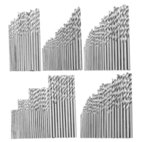 16/25/28/30 / 40Pcs forets hélico daux métriques en acier à grande vitesse mis 0.5-3mm