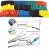 1640Pcs Polyoléfine Rétractable Assorties Assortiment De Tube De Fil De Gaine Thermorétractable Gaine Isolée Tuyau Ensem