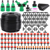 164ft 200PCS 50m Automatic Watering Irrigation Kit DIY Outdoor Garden Drip irrigation Sprinkler Flowering System