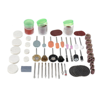 164pcs 1/8 pouce Shank Rotary outil accessoires ensemble polissage coupe bits de broyage pour Dremel