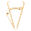 165 * 100MM Personal Body Fat Tester Caliper Charts Fitness Health Range 0-70MM
