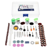 166pcs 1/8 pouce Shank Rotary Accessoires Meulage Polissage Cutting Bits Set Pour Dremel