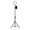 16cm LED Anneau vidéo Light 5500K Dimmable avec support déclairage réglable de 160 cm pour Youtube Tiktok en direct