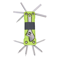 16 en 1 Tournevis multifonctions Portable Clé Pliante Combinaison Outils Outils de Maintenance Ensemble