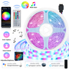 16FT-66FT 5m-20m LED Kit de bandes lumineuses Music Sync WiFi App + 44Keys Télécommande pour chambre