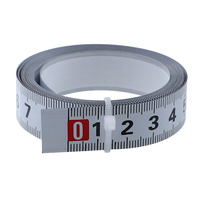 16mm Large Auto-Adhésif Règle Métrique Mitre Piste Ruban À Mesurer Acier Mitre Scie Échelle Pour T-piste Routeur Table B