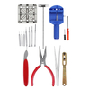 16pcs regarder réparation kit kit dragonne ajuster goupille outil remover ressort remover