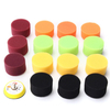 16pcs tampon de polissage de polissage plat en éponge de 2 pouces pour le kit de polissage de ponceuse à air