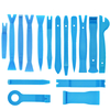16pcs voiture stéréo radio panneau de porte garniture outil de démontage outil de retrait ensemble doutils bleu