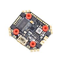 16x16mm JHEMCU GHF13 AIO F4 contrôleur de vol OSD intégré 13A Blheli_S 2-4S 4 en 1 ESC sans balais pour drone RC FPV Rac