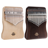 17 clés Kalimba doigt main Piano acajou pouce Piano bois Instrument de musique Kit