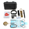 17 en 1 SOS Urgence Camping Randonnée Chasse Équipement de Survie en Plein Air Kit Outils Équipement