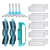 17 pièces de rechange pour conga 3490 pièces daspirateur accessoires brosses principales * 2 couvercle de brosse pr