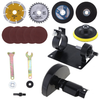17 pièces siège de polissage électrique perceuse électrique siège de coupe outil de Conversion accessoires support de co