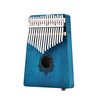 17 Touches Africain Acajou Bois Doigt Mbira Kalimba Clavier Pouce Piano Doigt Percussion Instrument