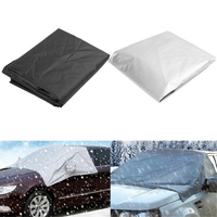 170cmx110cm Car Wind Shield Snow Cover Protecteur étanche pour pare-soleil avec crochet