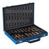 170pcs Presion HSS Engineering Forets Set 1mm-10mm Kit Assorti Boîtier En Métal