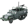 1:72 M3 DIY Assembly 4D Half Track Blindé Moulé Sous Pression Modèle De Véhicule pour Enfants Cadeau